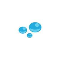 Water drop logo vector