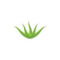 Aloe vera logo vector