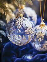 Festive Christmas Decoration Ideas for a Merry Holiday Season. Ai Generated. photo