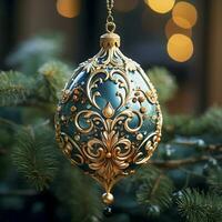 Festive Christmas Decoration Ideas for a Merry Holiday Season. Ai Generated. photo
