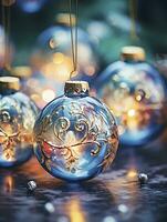 Festive Christmas Decoration Ideas for a Merry Holiday Season. Ai Generated. photo