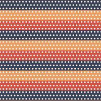 Retro Vintage Polka Dot Stripe Pattern vector