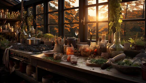 ai generado A la parrilla pollo, horneado verduras, parilla carne, sano gastrónomo comida generado por ai foto