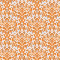 White and grey or blue floral textile design vector