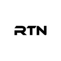 RTN Letter Logo Design, Inspiration for a Unique Identity. Modern Elegance and Creative Design. Watermark Your Success with the Striking this Logo. vector