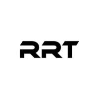 RRT Letter Logo Design, Inspiration for a Unique Identity. Modern Elegance and Creative Design. Watermark Your Success with the Striking this Logo. vector