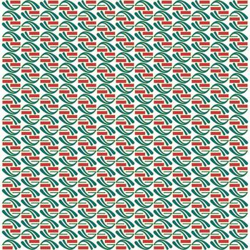 Abstract background with repeating patterns and unique colors vector