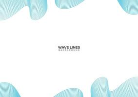 line style abstract wavy background a fluid motion of curves vector