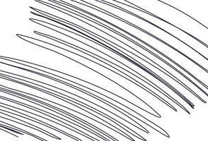 Abstract background of curved hand drawn lines. Pencil scribble vector set. Childish drawing. Wavy lines. Vector Illustration.
