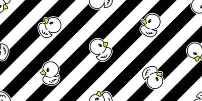 duck seamless pattern rubber duck vector stripes cartoon scarf isolated repeat wallpaper tile background illustration doodle design