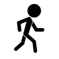 Walker icon. Pedestrian icon. Vector. vector