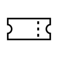 Ticket icon. Airline ticket icon. Vector. vector