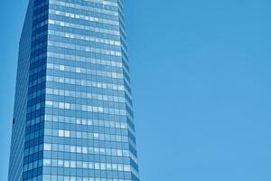 Modern city architecture, Detail of office building facade photo