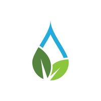 water drop Logo Template vector