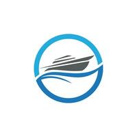 Cruise ship vector icon illustration design