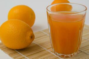 Orange Juice and Organic Orange photo