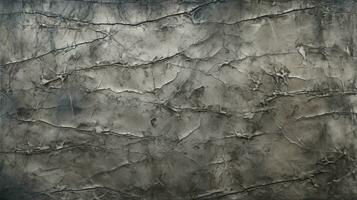 Dark deteriorated cement wall texture for the background. AI Generative photo