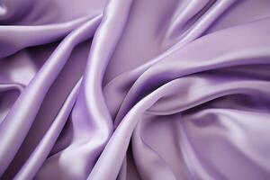 Elegant velvet silk fabric with a silky sheen. Texture, background, pattern. Ai generative photo