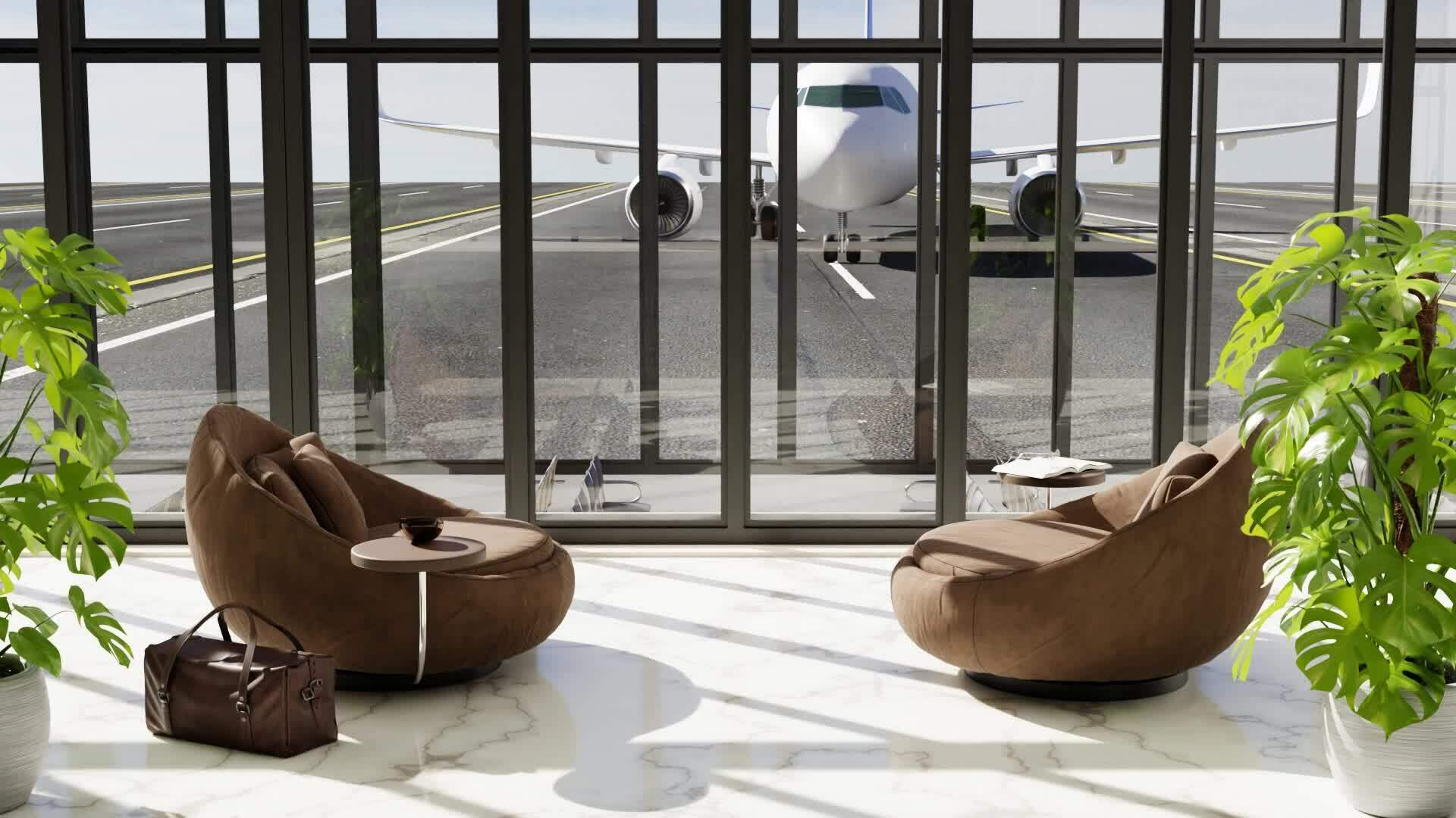 Business Lounge Stock Video Footage for Free Download