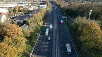 Autoroute horizons hyperlapse chroniques de Voyage et temps video