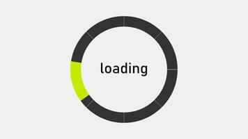 a video illustration of the time delay when opening an application or website page. Suitable for browser accessories or applications