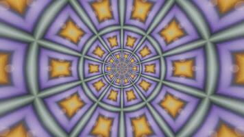 Mandala 3D Kaleidoscope seamless loop Psychedelic Trippy Futuristic Traditional Tunnel Pattern for Consciousness Meditation Background Video Relaxing Ethnic Colorful pattern Chakra Kundalini Yoga