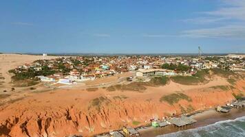 aéreo zumbido imágenes de el playa video