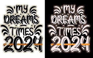 Happy new year day t shirt design vector