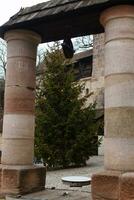 Nurember City View during time of famous Christmas market in winter photo