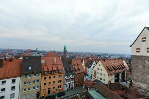 panorama of the old town of nuremberg photo