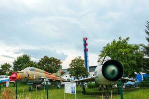 Aeroclub, Nitra, Slovakia - 06.16.2022 The airport building on the territory of which there is an aircraft museum. photo