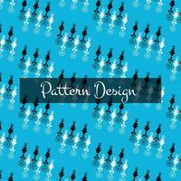 Seamless Pattern Elements Flower Ditsy Pro Vector