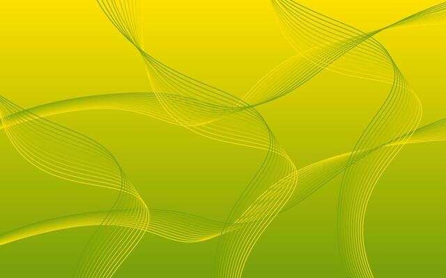 Abstract background with glowing wave Shiny moving lines design element or Modern yellow gradient lines