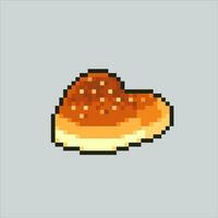 Pixel art illustration Cookies. Pixelated Cookies. Cookies pixelated for the pixel art game and icon for website and video game. old school retro. vector