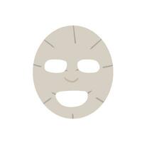 Sheet Face Mask vector