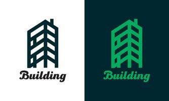 arquitectura empresa logo. marca logo, arquitecto, hogar, negocio, logo, plantilla, real bienes, logotipo vector