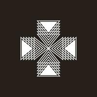 Abstract geometric pattern design for apparel, Abstract geometric design, Geometric, shape, pattern, t shirt design, background, illustration, vector. vector