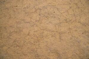 Cow Dung  brown plaster of soil  abstract Texture Background Countryside of Bangladesh photo