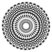 lujoso mandala diseño vector