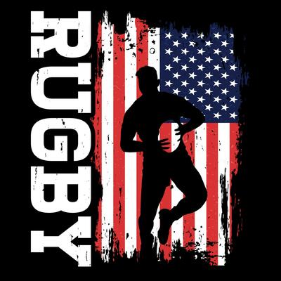 ★KIRSH★ WITTYBUNY RUGBY PLAYER GRAPHIC MAN TO MAN MELANGE Funny Rugby Player Coach Vintage Rugby Player T-shirt Design