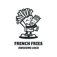 ilustración vector gráfico de francés papas fritas, bueno para logo diseño