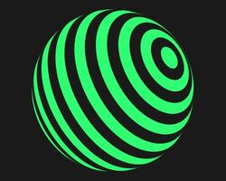 Cyber geometry y2k element. Cyberpunk shape. Isolated style on black background. Vector trendy illustration.