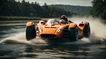 AI generated Velocity Unleashed The Pinnacle of Automotive Precision and Power photo