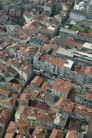 istanbul city view from above photo