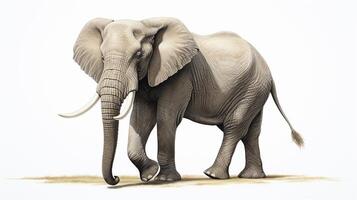 AI generated African Elephant photo