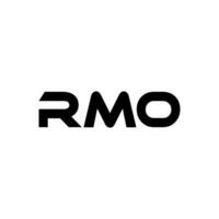 RMO Letter Logo Design, Inspiration for a Unique Identity. Modern Elegance and Creative Design. Watermark Your Success with the Striking this Logo. vector
