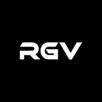 rgv letra logo diseño, inspiración para un único identidad. moderno elegancia y creativo diseño. filigrana tu éxito con el sorprendentes esta logo. vector