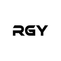 RGY Letter Logo Design, Inspiration for a Unique Identity. Modern Elegance and Creative Design. Watermark Your Success with the Striking this Logo. vector