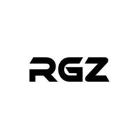 RGZ Letter Logo Design, Inspiration for a Unique Identity. Modern Elegance and Creative Design. Watermark Your Success with the Striking this Logo. vector