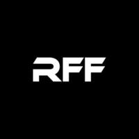 RFF Letter Logo Design, Inspiration for a Unique Identity. Modern Elegance and Creative Design. Watermark Your Success with the Striking this Logo. vector